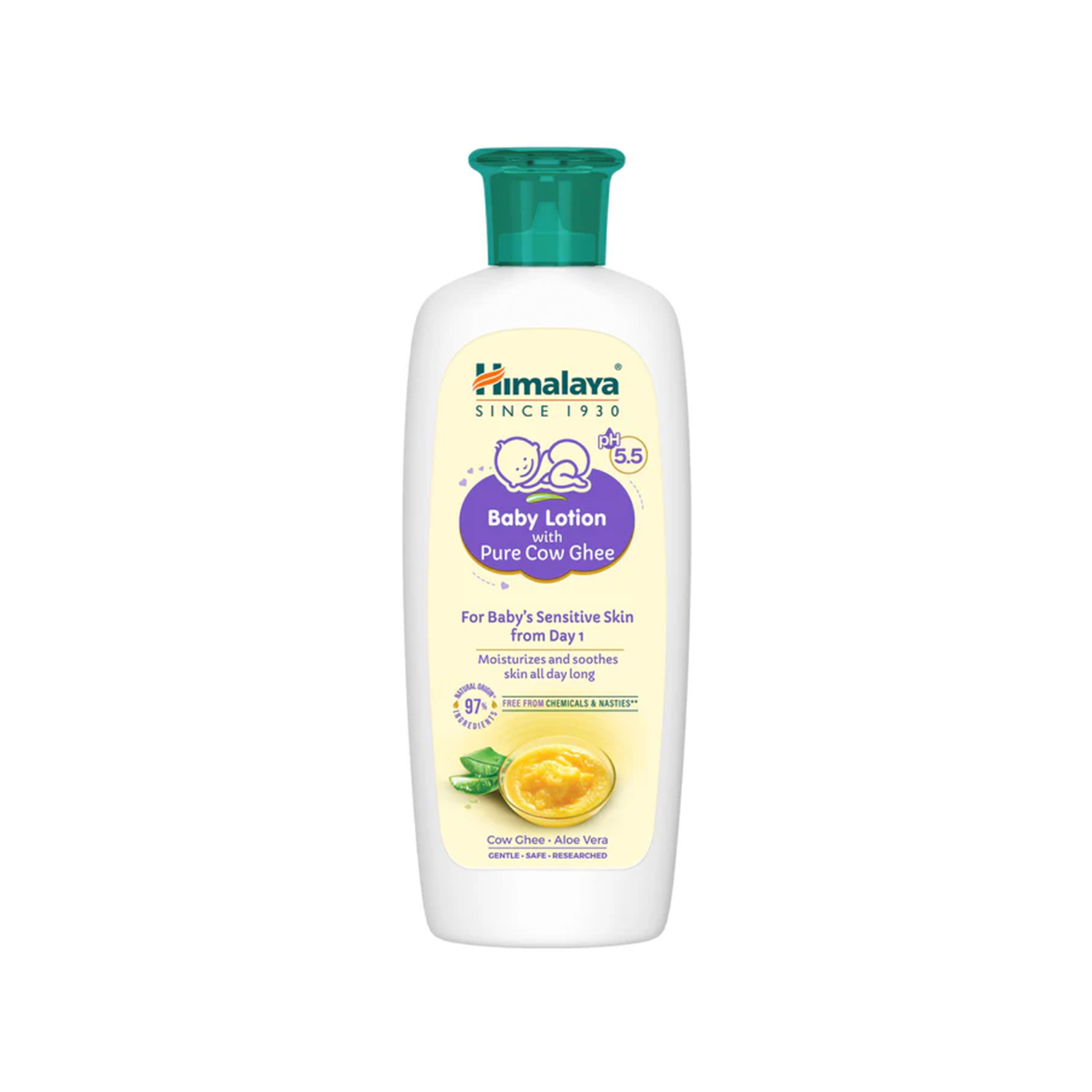 Himalaya Baby Lotion with Pure Cow Ghee (100ml)