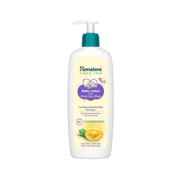 Himalaya Baby Lotion with Pure Cow Ghee (400ml)