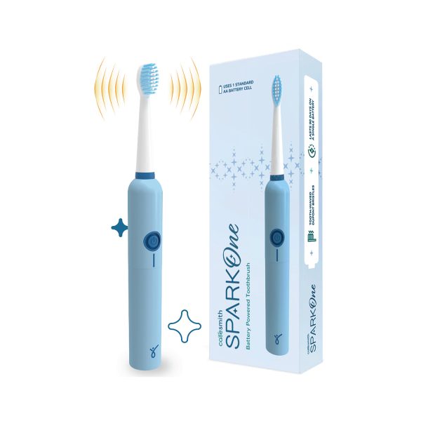Caresmith Spark One Battery Powered Toothbrush (Sky Blue)