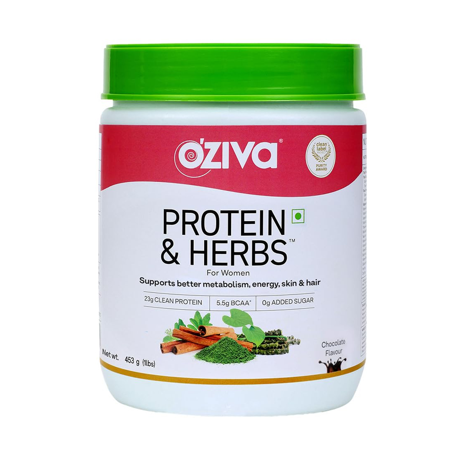 Oziva Protein & Herbs for Women (Chocolate Flavour)