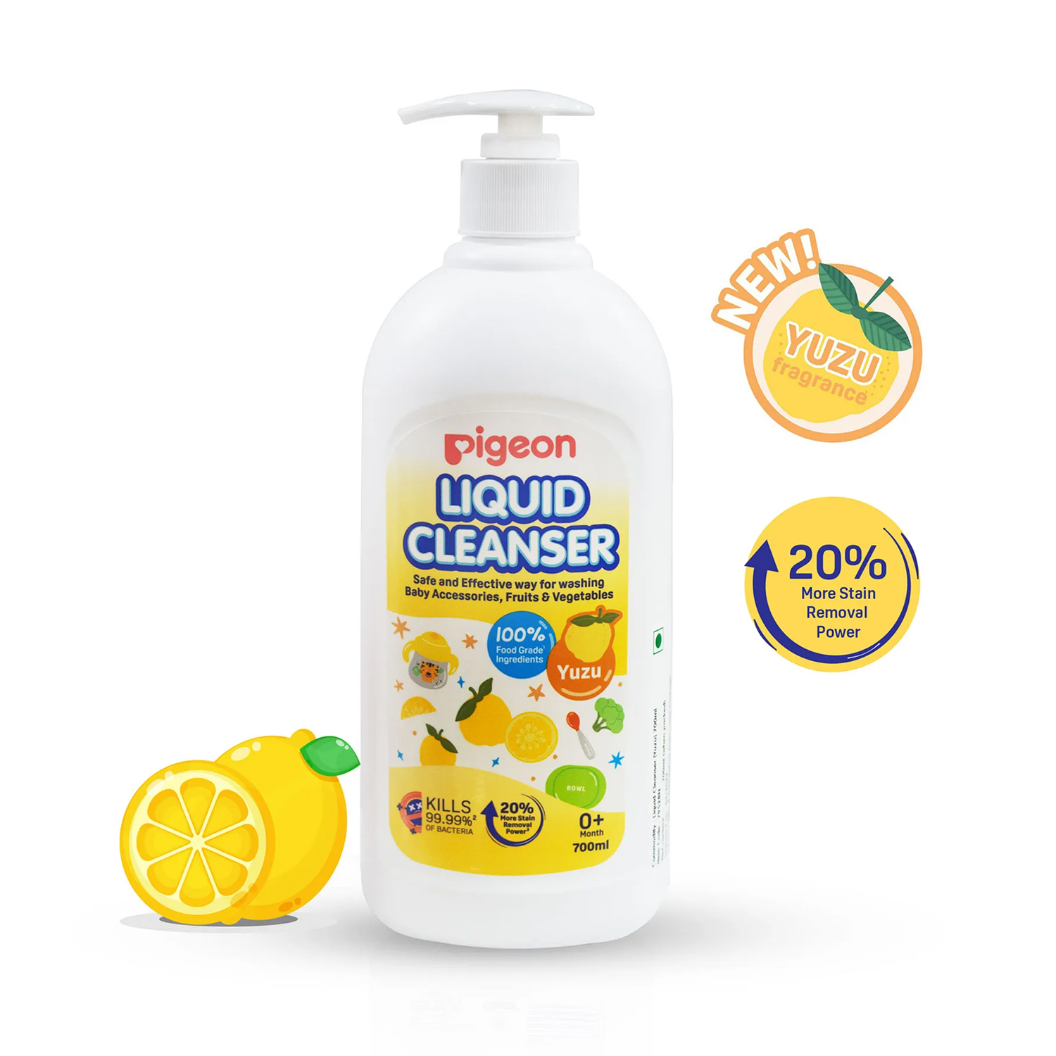 Pigeon Liquid Cleanser Yuzu (700ml)