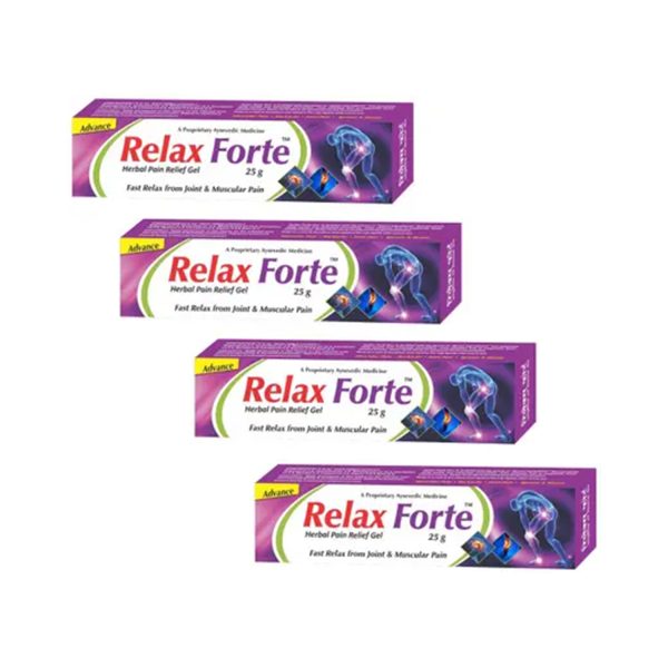Surjichem Relax Forte Gel 25 gm (Pack of 4) Surjichem Relax Forte Gel 25 gm (Pack of 4)