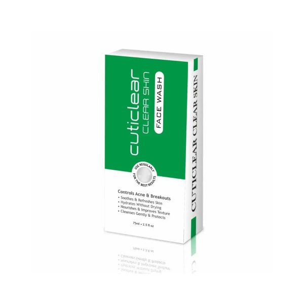 Cuticlear Acne Face Wash 75ml Cuticlear Acne Face Wash 75ml