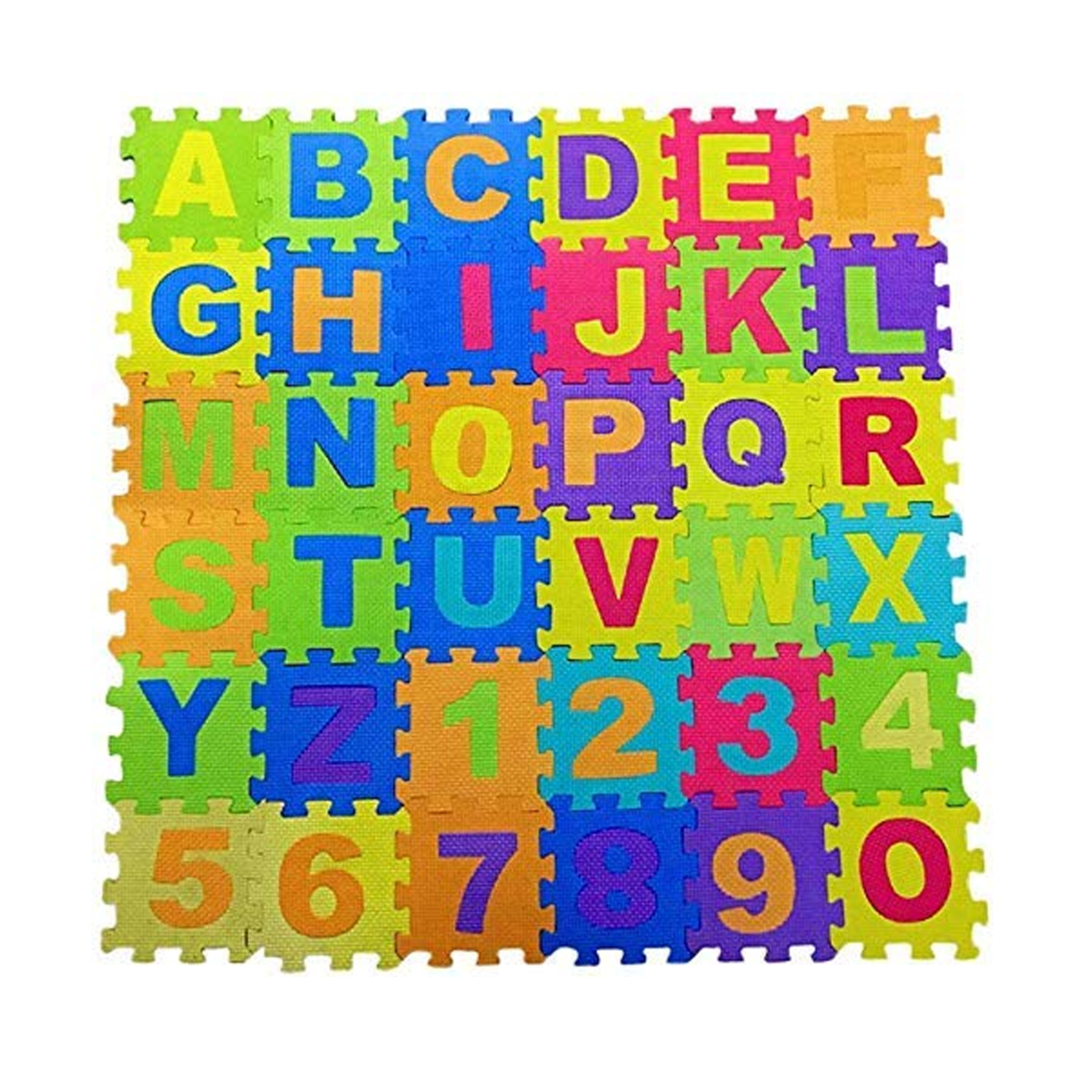 Albio India Non Toxic Alphabetical Puzzle Mat AKF 2002 (3inch x 3inch)