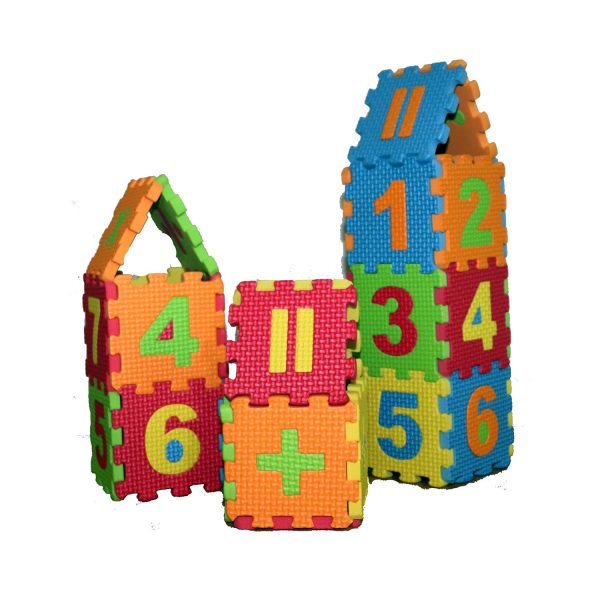Albio India Non Toxic Number Puzzle Mat AKF 2008 (4inch x 4inch) Albio India Non Toxic Number Puzzle Mat AKF 2008 (4inch x 4inch)