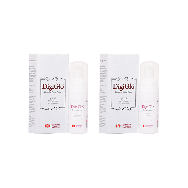 Newtrimed DigiGlo Foaming Facewash 50ml (Pack of 2) Newtrimed DigiGlo Foaming Facewash 50ml (Pack of 2)