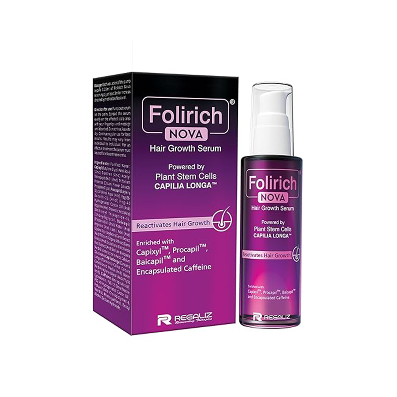 Regaliz Folirich Nova Hair Growth Serum (50 ml)