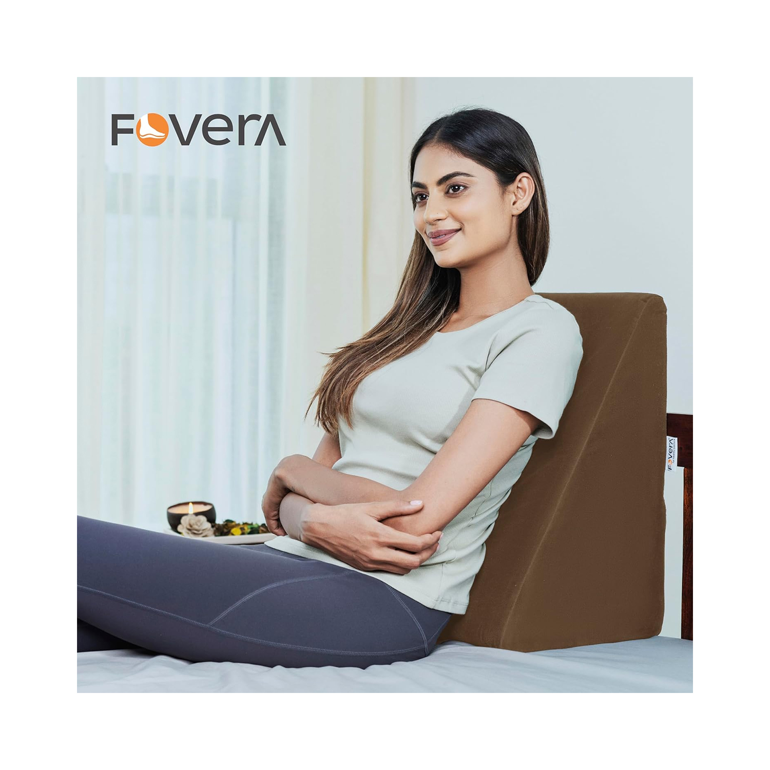 Fovera-Adjustable-Acid-Reflux-Bed-Wedge-Orthopedic-Support-(Velvet-Brown)-–-Medium-11-Inches-5.jpg