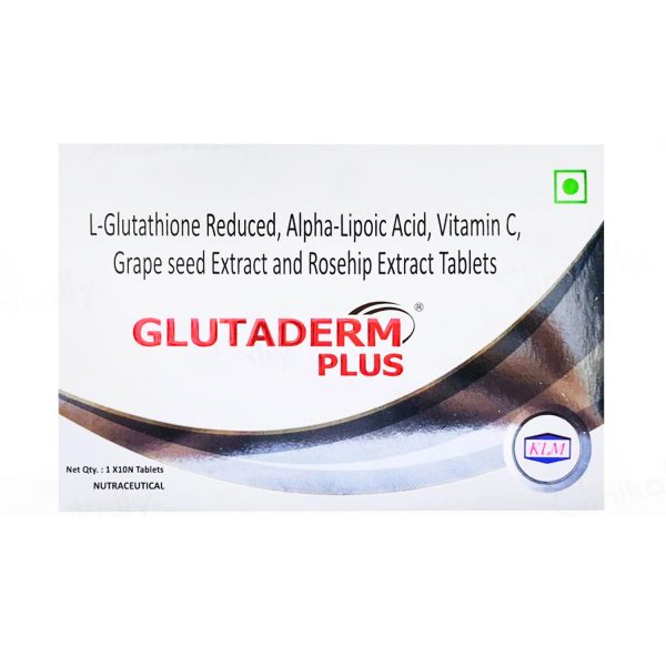 KLM Glutaderm Plus Tablets (10Nos) KLM Glutaderm Plus Tablets (10Nos)