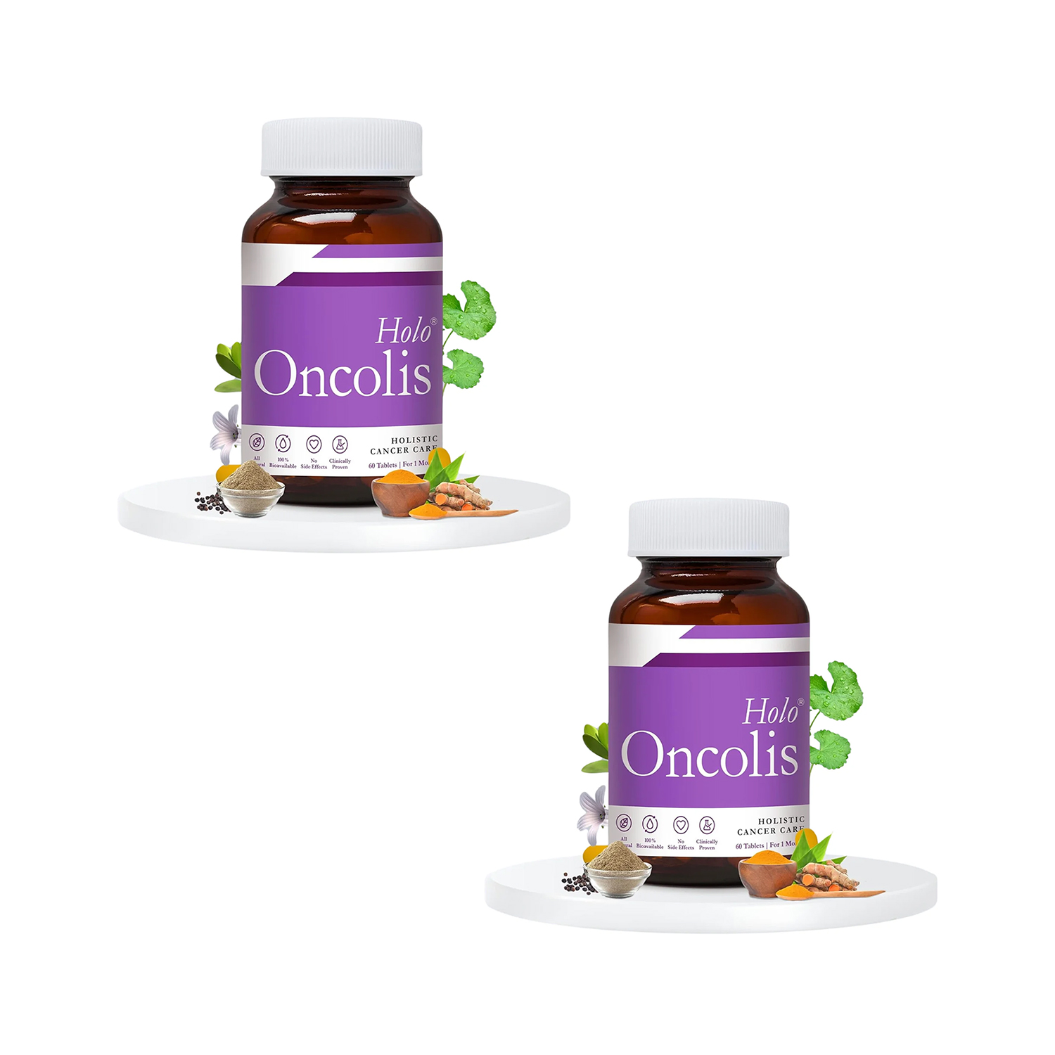 Zeroharm Sciences Holo Oncolis Tablet - 60 Tablets (Pack of 2)