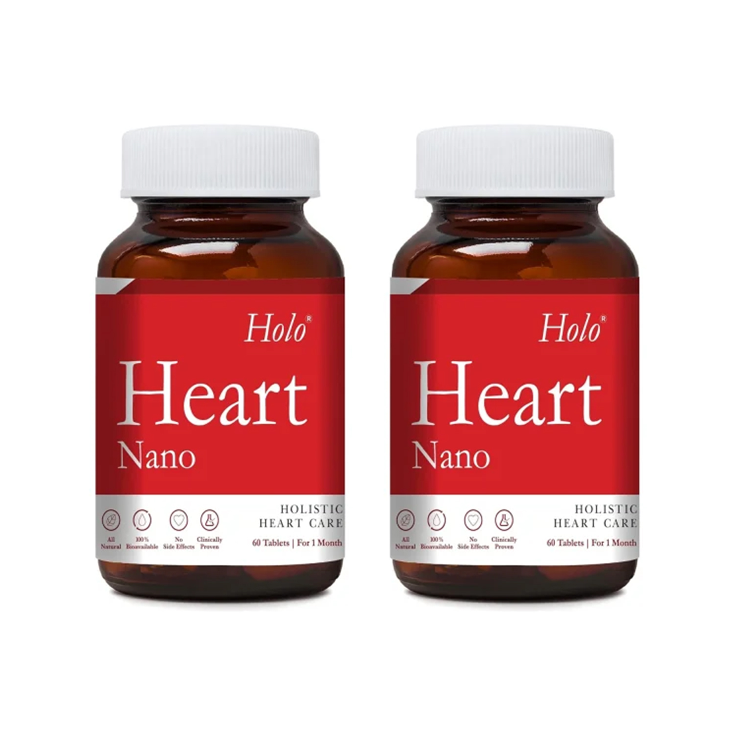 Zeroharm Science Holo Heart - 60 Tablets (Pack of 2)