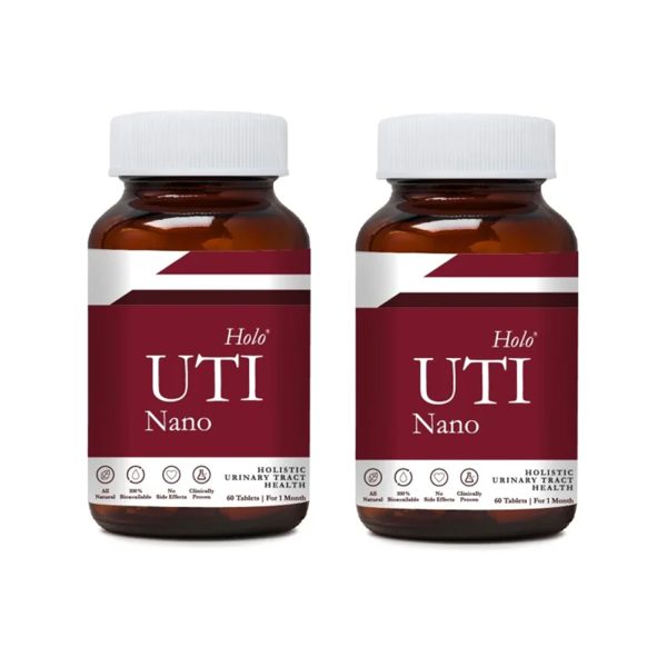 Zeroharm Science Holo UTI (Urinary Tract Infection) Tablets – 60 Tablets (Pack of 2)