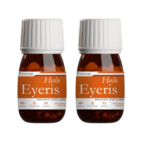 Zeroharm Sciences Holo Eyeris Tablet - 90 Nos (Pack of 2) Zeroharm Sciences Holo Eyeris Tablet - 90 Nos (Pack of 2)