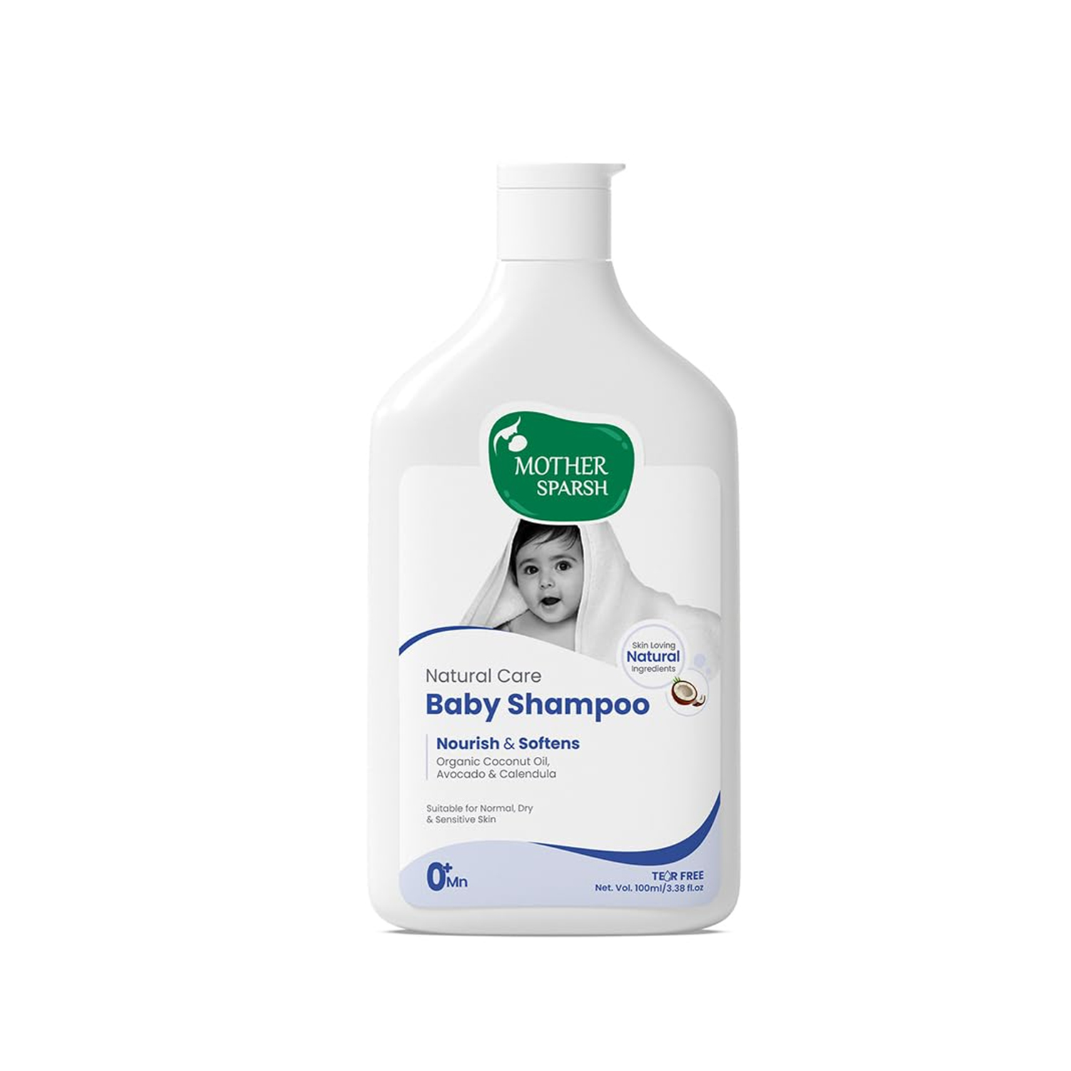 Mother Sparsh Natural Care Baby Shampoo (400ml)