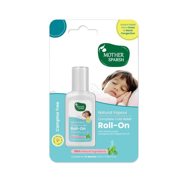 Mother Sparsh Natural Vapour Roll On (15ml) Mother Sparsh Natural Vapour Roll On (15ml)