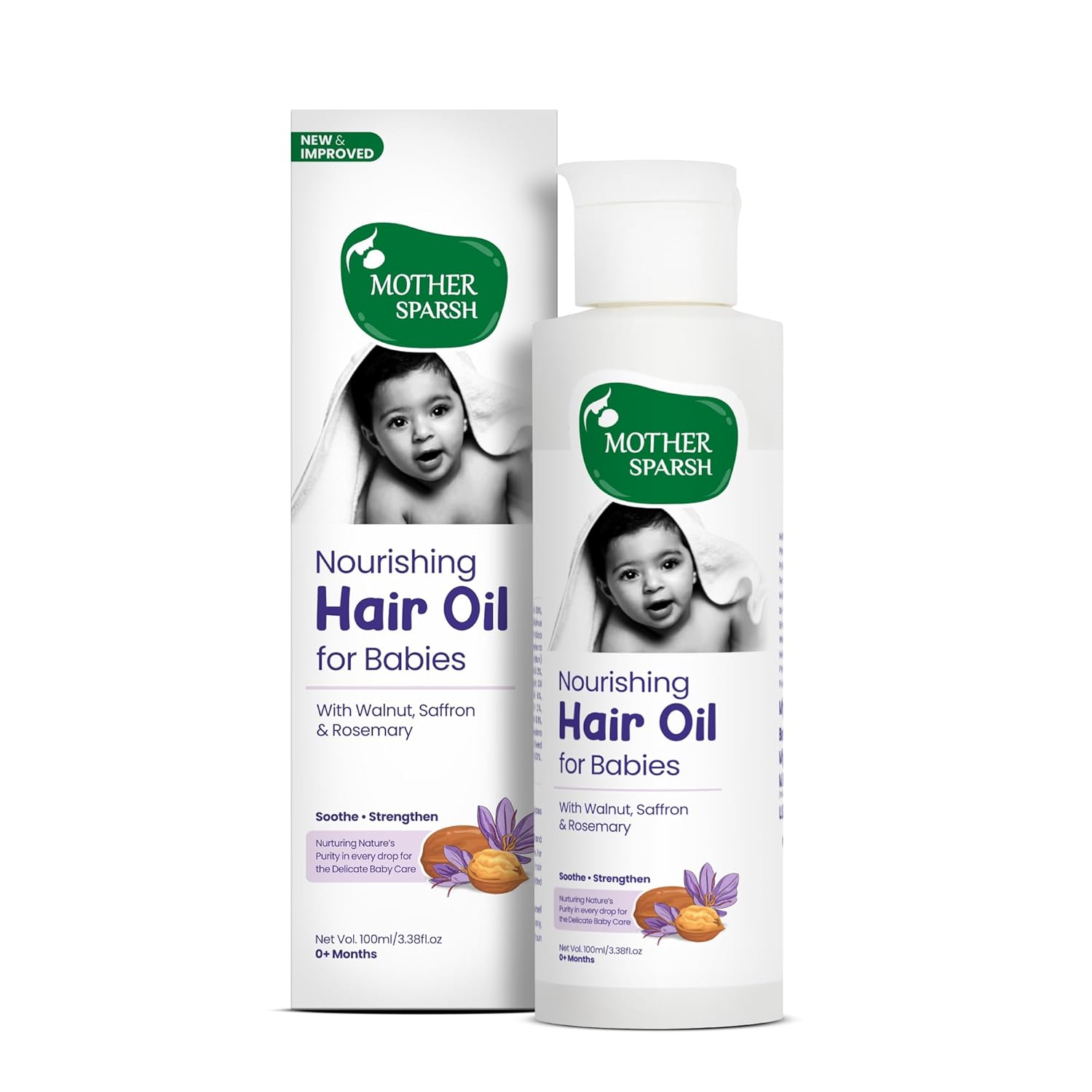 Mother Sparsh Nourishing Hair Oil for Babies (100 ml)