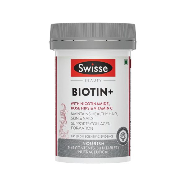 Swisse Biotin+ Tablets (30 Nos) Swisse Biotin+ Tablets (30 Nos)