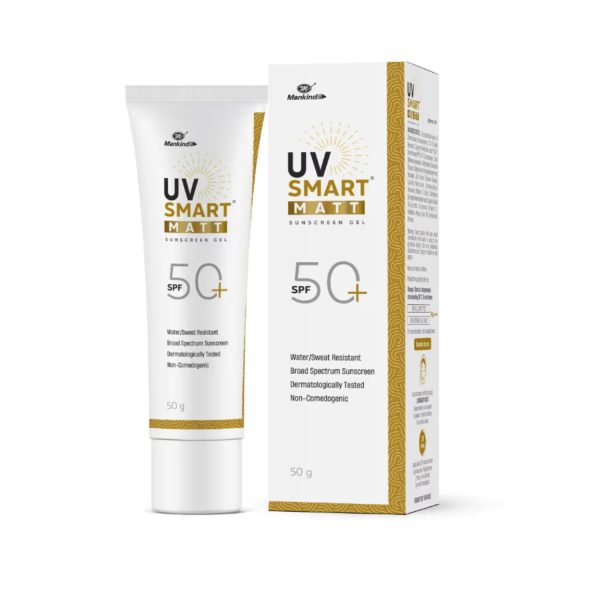 UVsmart Matt Sunscreen Gel SPF 40+ 50g