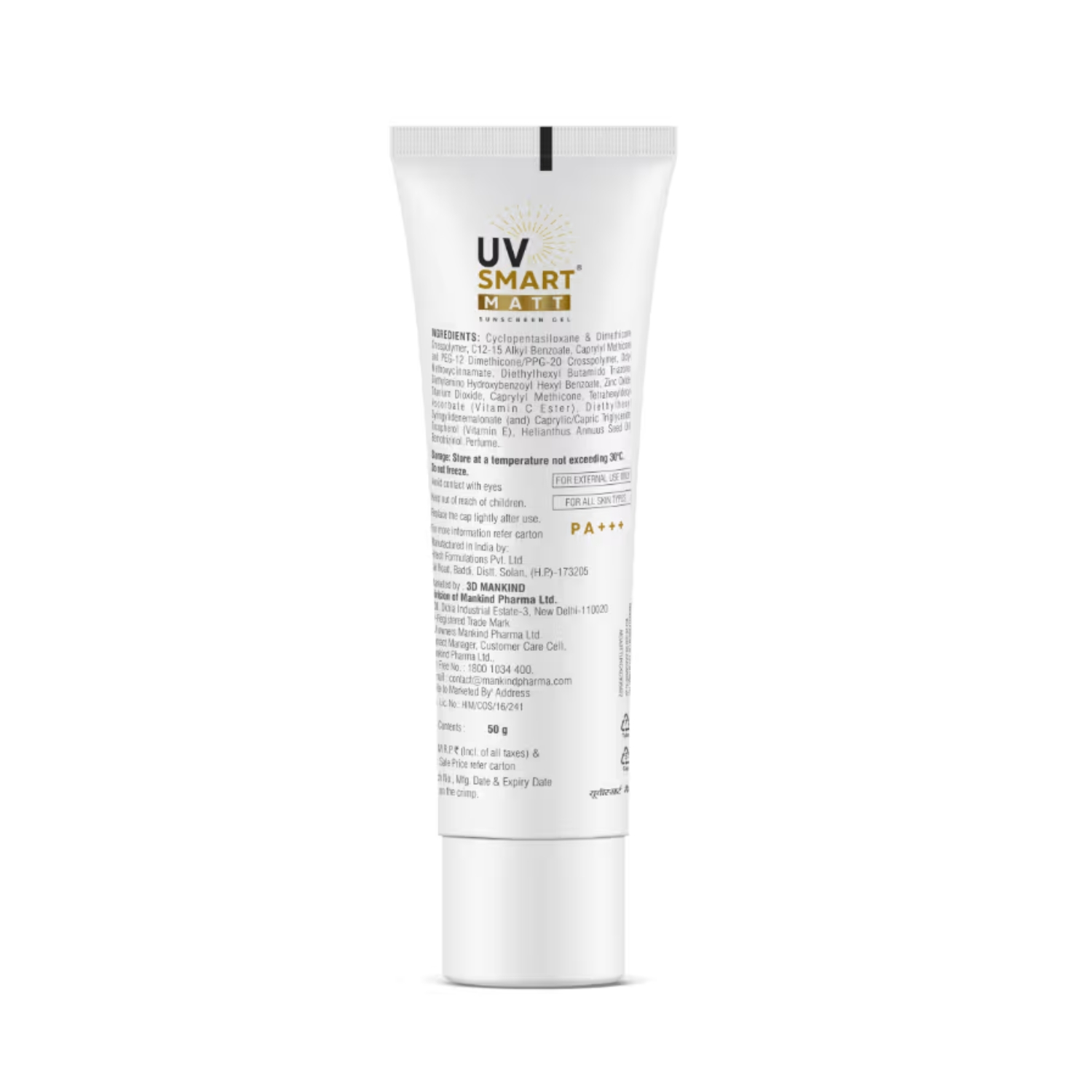 UV Smart Matt Sunscreen Gel SPF 40+ PA++++ (5).jpg