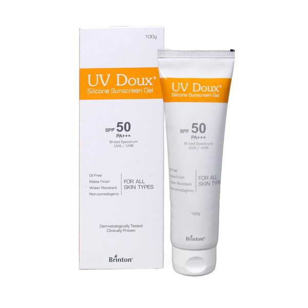 UV Doux Silicone SPF50 PA+++ Sunscreen Gel 100gm UV Doux Silicone SPF50 PA+++ Sunscreen Gel 100gm