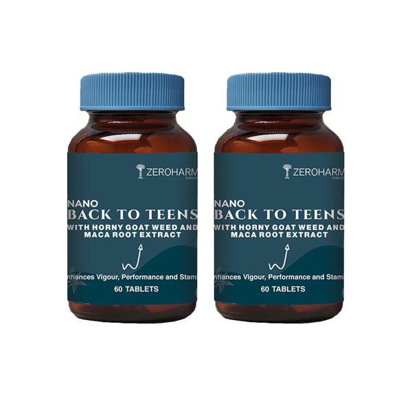Zeroharm Sciences Back To Teens Tablet - 60 Nos (Pack of 2)