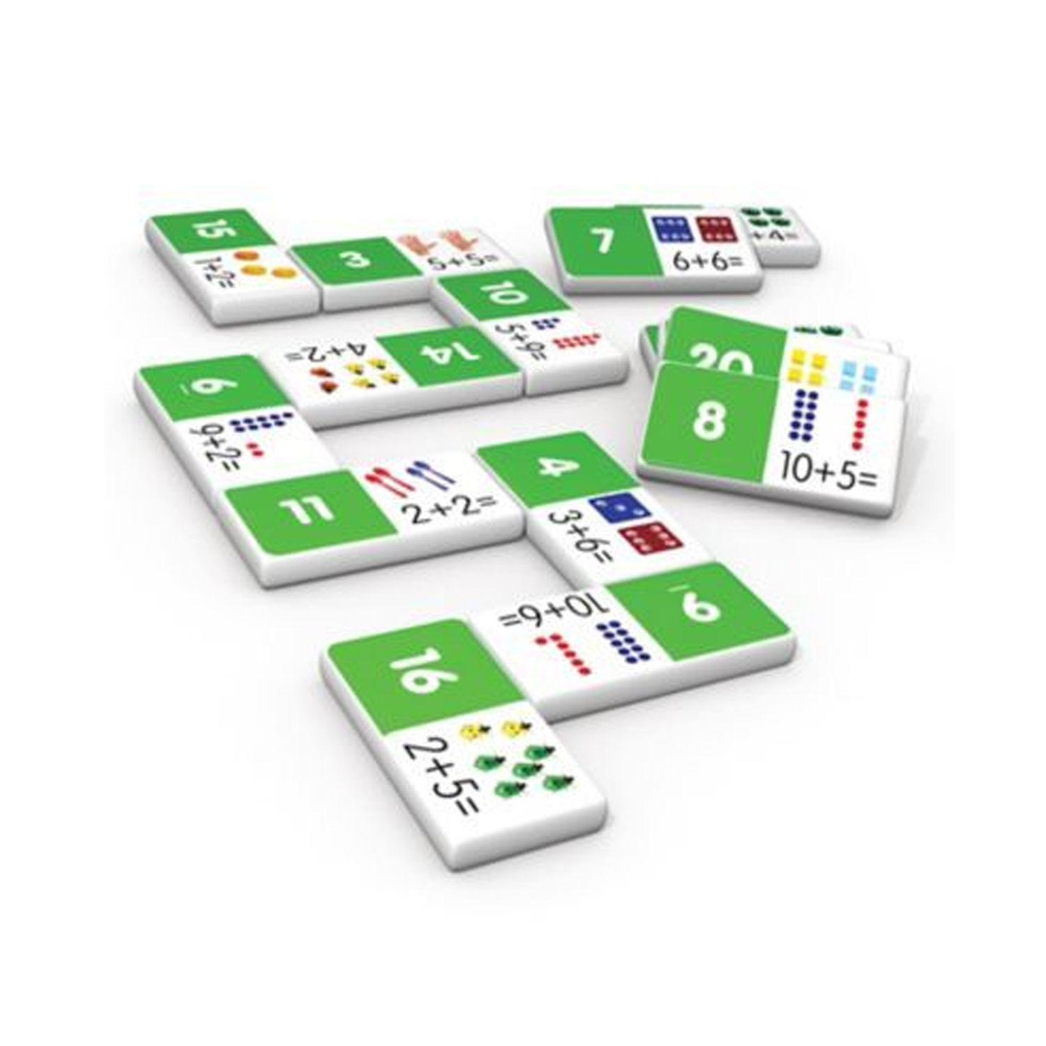 Albio India Wooden Addition Dominos (AKW 1090)