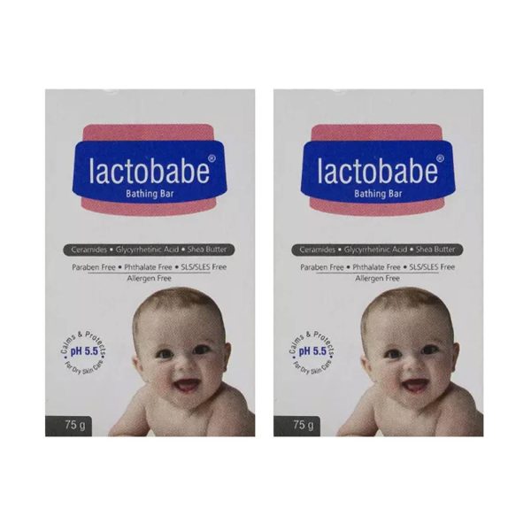 Lactobabe Bathing Bar 75g (Pack of 2) Lactobabe Bathing Bar 75g (Pack of 2)