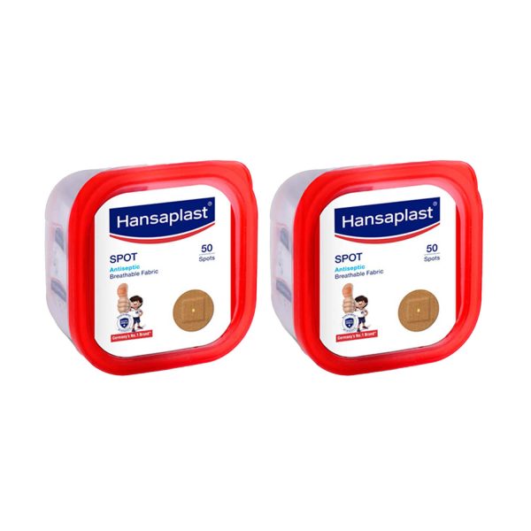 Hansaplast Spot Plaster – 50 Spots (Pack of 2) Hansaplast Spot Plaster – 50 Spots (Pack of 2)