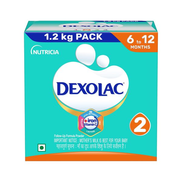 Dexolac 2 Follow – Up Formula Refill Pack 1.2kg Dexolac 2 Follow – Up Formula Refill Pack 1.2kg