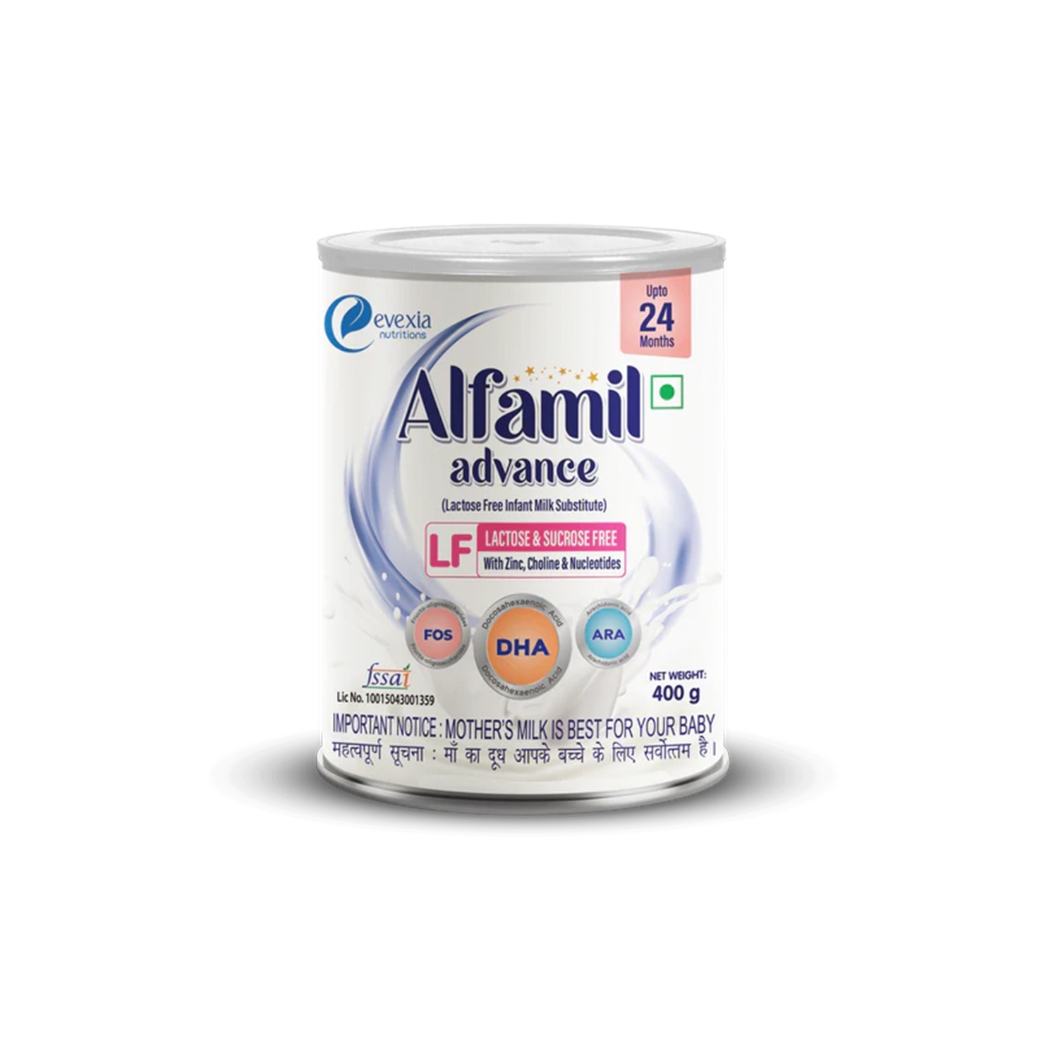 Evexia Alfamil Advance Infant Formula LF 400g