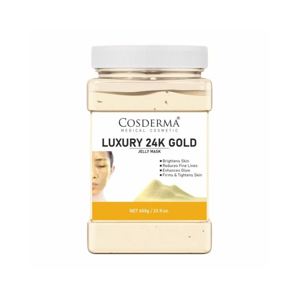 Cosderma Luxury 24K Gold Jelly Mask (650 gm) Cosderma Luxury 24K Gold Jelly Mask (650 gm)