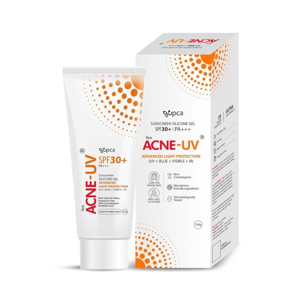 IPCA New ACNE-UV Sunscreen Silicone SPF 30+ Gel (100g)