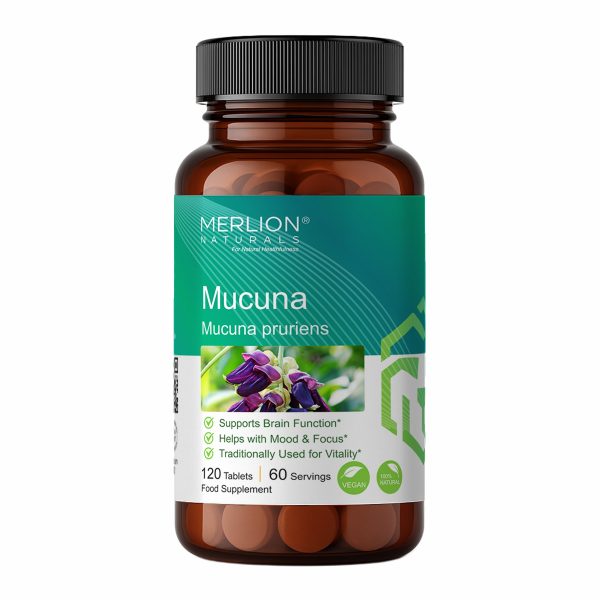 Merlion Naturals Mucuna Extract Tablets (120 Nos) Merlion Naturals Mucuna Extract Tablets (120 Nos)