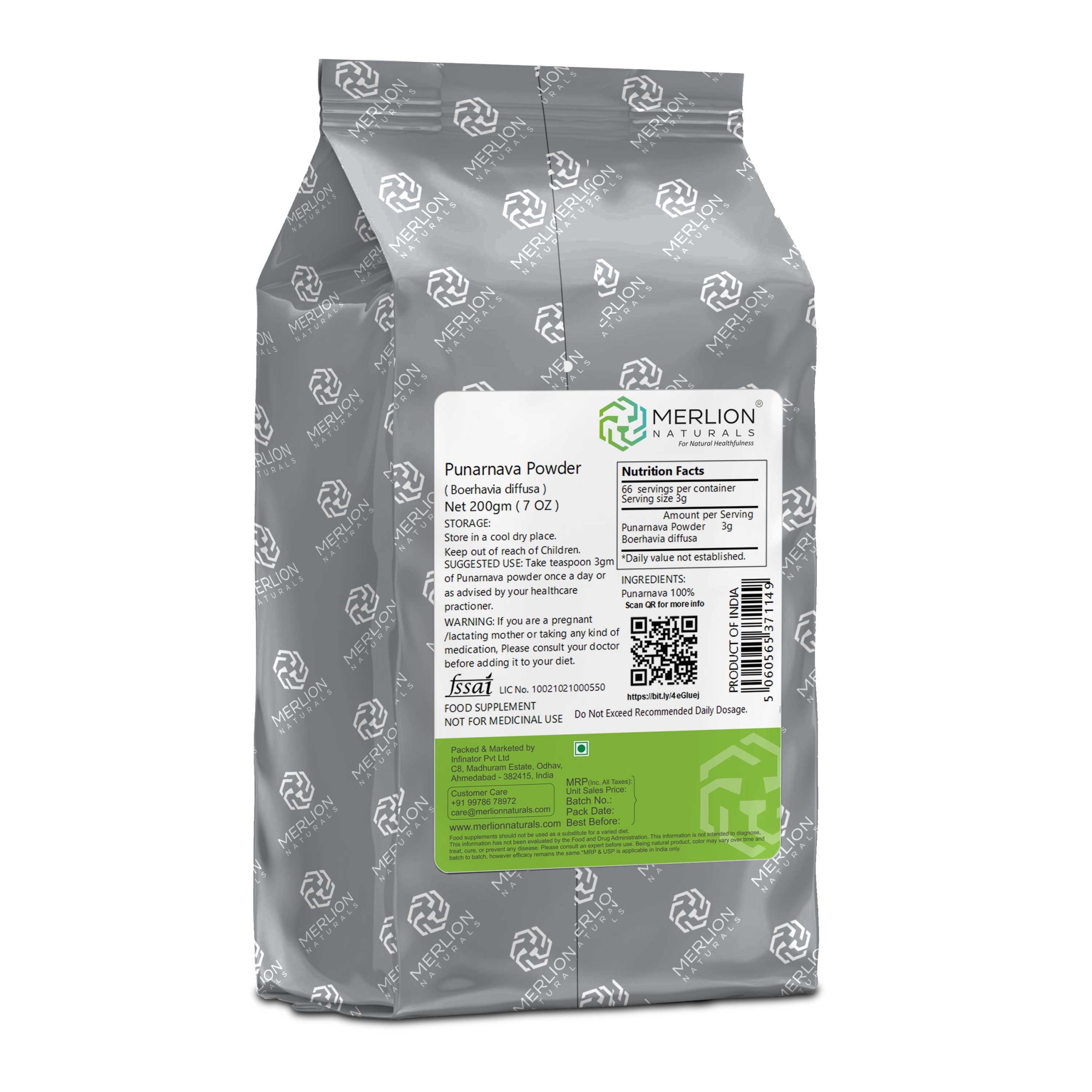Punarnava Powder_200gm_Merlion Naturals_2