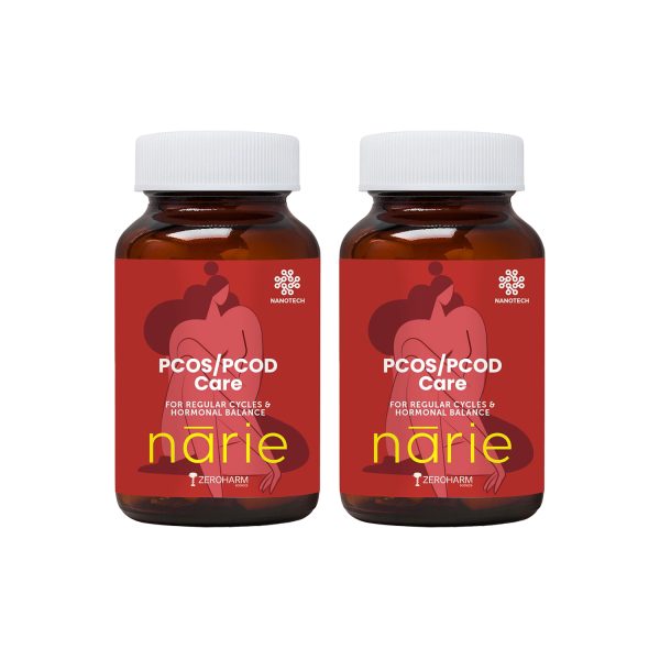 Zeroharm Narie PCOS / PCOD Care 60 Veg Tablets - Pack of 2 Zeroharm Narie PCOS / PCOD Care 60 Veg Tablets - Pack of 2